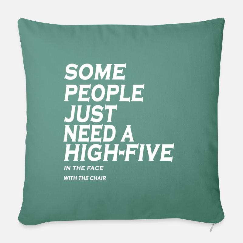 High Five - Sofakissenbezug 45 x 45 cm - Tanngrün
