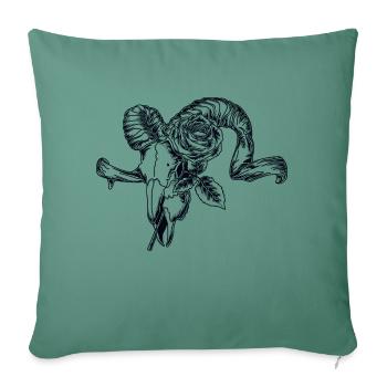 Goat - Sofa pillowcase 17,3'' x 17,3'' (45 x 45 cm) - cypress green - Front
