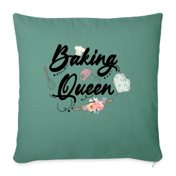 Baking Baker Baker Bakery Confectionery Cake - Sofa pillowcase 17,3'' x 17,3'' (45 x 45 cm) - cypress green - Front