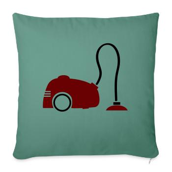 Vacuum cleaner - Sofa pillowcase 17,3'' x 17,3'' (45 x 45 cm) - cypress green - Front
