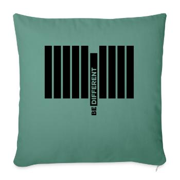 Be Different - Sofa pillowcase 17,3'' x 17,3'' (45 x 45 cm) - cypress green - Front