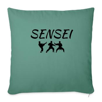 Sensei - Sofa pillowcase 17,3'' x 17,3'' (45 x 45 cm) - cypress green - Front