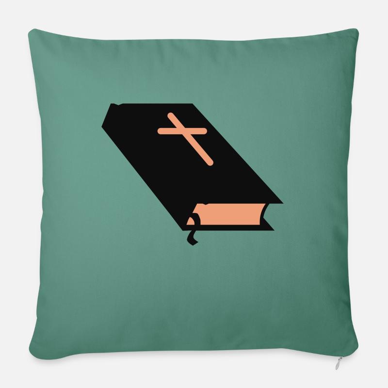 Bible - Sofakissenbezug 45 x 45 cm - Tanngrün