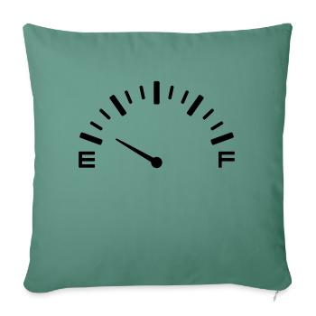 Display Tank Empty - Sofa pillowcase 17,3'' x 17,3'' (45 x 45 cm) - cypress green - Front