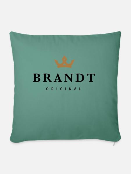 Brandt - Sofakissenbezug 45 x 45 cm - Tanngrün