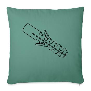 Plugs - Sofa pillowcase 17,3'' x 17,3'' (45 x 45 cm) - cypress green - Front