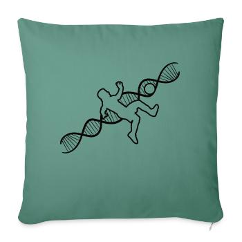Football coach Footballer Football Footballer - Sofa pillowcase 17,3'' x 17,3'' (45 x 45 cm) - cypress green - Front