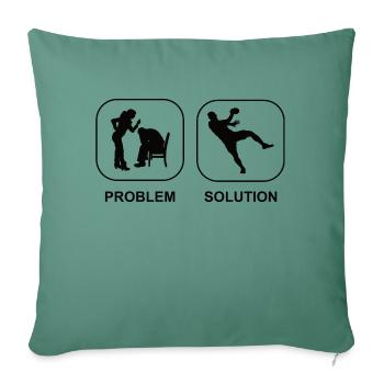 Handball Handball Team Handball Players Handball Fan - Sofa pillowcase 17,3'' x 17,3'' (45 x 45 cm) - cypress green - Front
