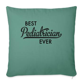 Pediatrician - Sofa pillowcase 17,3'' x 17,3'' (45 x 45 cm) - cypress green - Front