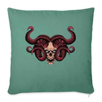Crane Medusa - Sofa pillowcase 17,3'' x 17,3'' (45 x 45 cm) - cypress green - Front