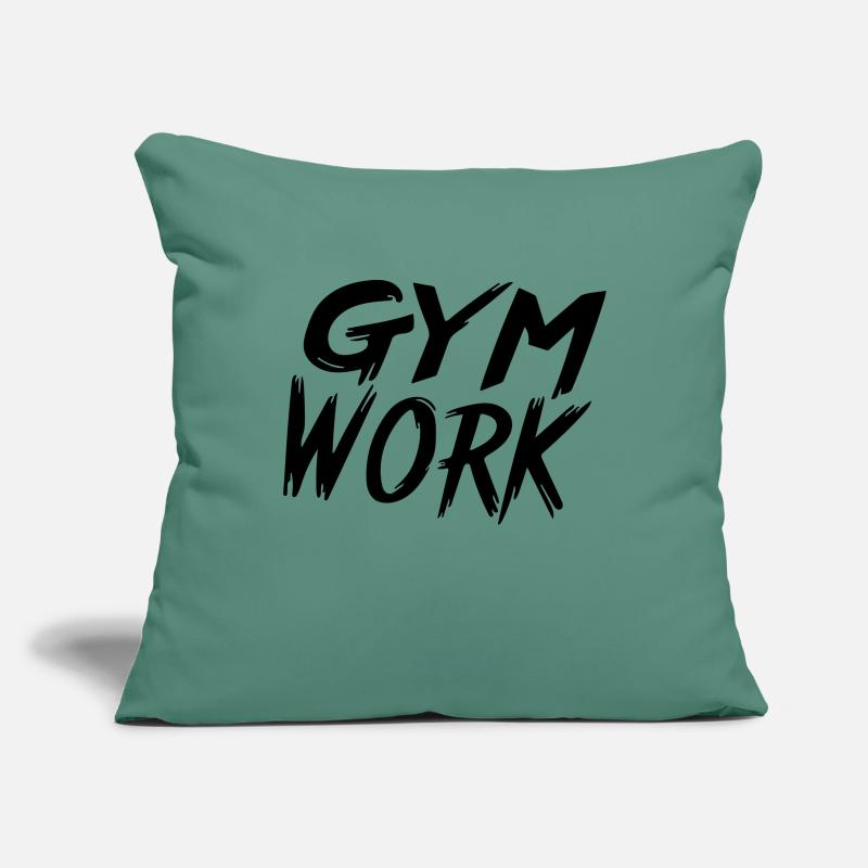 gym work Sofa pillowcase 17,3'' x 17,3'' (45 x 45 cm)