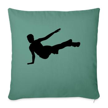 breakdancer - Sofa pillowcase 17,3'' x 17,3'' (45 x 45 cm) - cypress green - Front