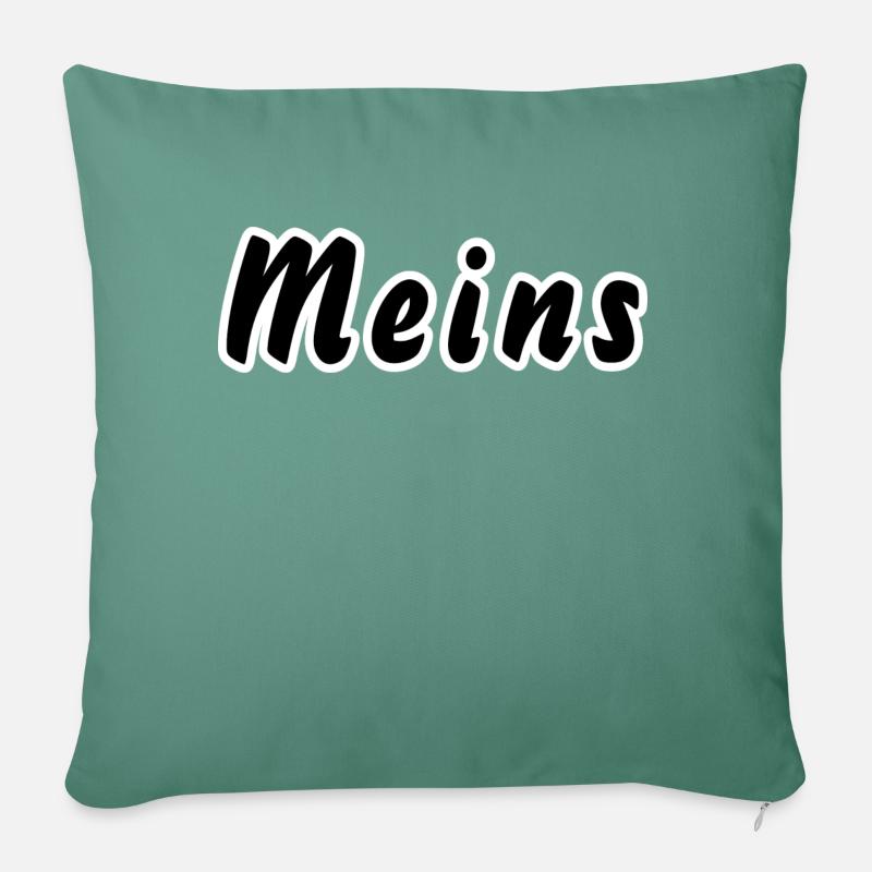 Meins - Sofakissenbezug 45 x 45 cm - Tanngrün
