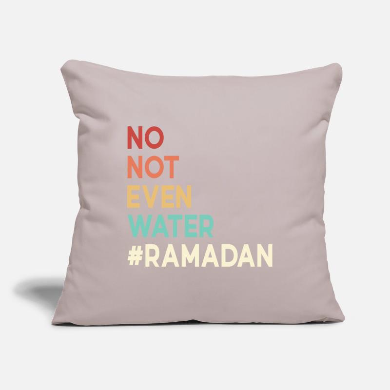 Nein nicht einmal Wasser Ramadan Sofakissenbezug 45 x 45 cm