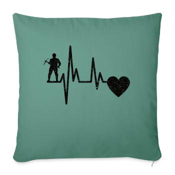 Craftsman Mechanic Screwdriver Craft - Sofa pillowcase 17,3'' x 17,3'' (45 x 45 cm) - cypress green - Front