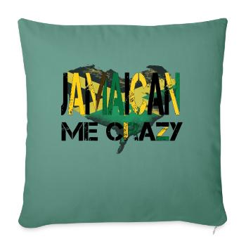 JAMAICA - Sofa pillowcase 17,3'' x 17,3'' (45 x 45 cm) - cypress green - Front