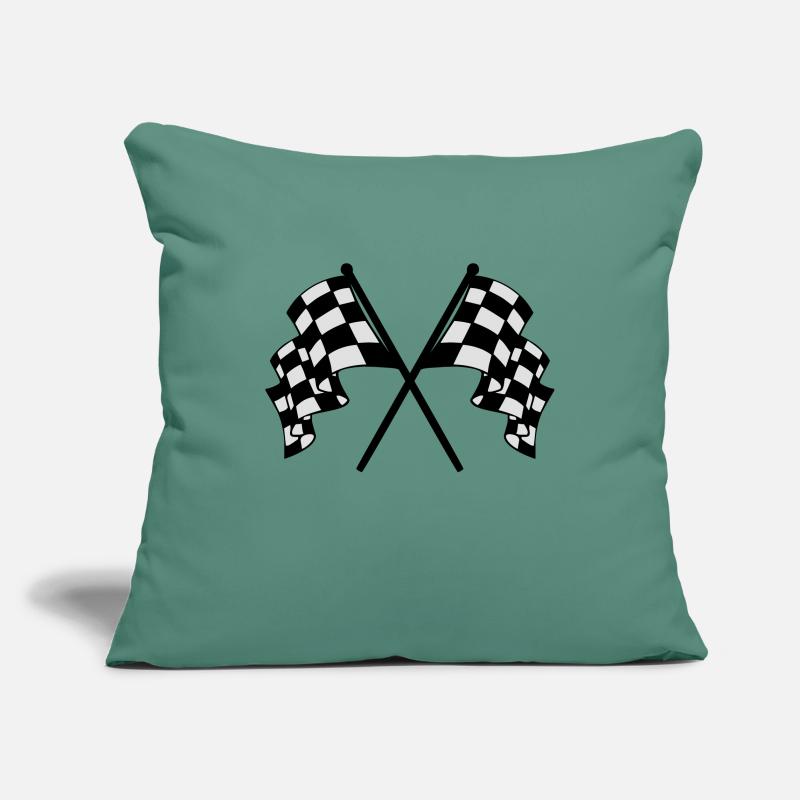 flags Housse de coussin décorative 45 x 45 cm