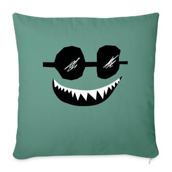 Crazy - Sofa pillowcase 17,3'' x 17,3'' (45 x 45 cm) - cypress green - Front
