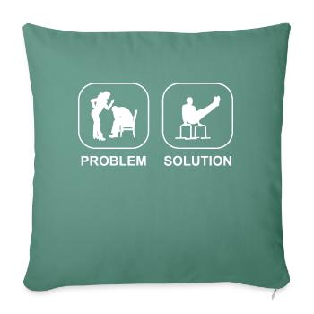 Gymnastics Floor Gymnastics Gymnastics Club Gymnastics Gymnastics - Sofa pillowcase 17,3'' x 17,3'' (45 x 45 cm) - cypress green - Front