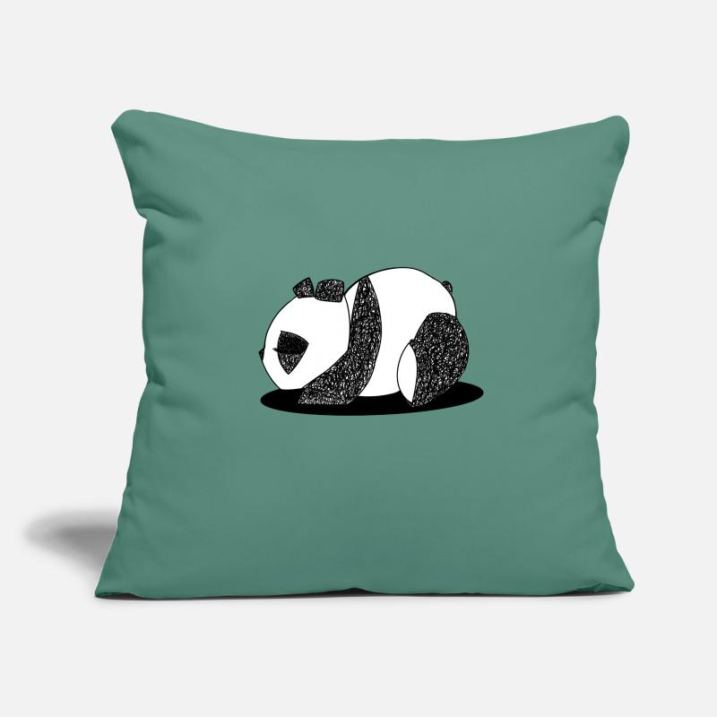 Schlafender Panda Sofakissenbezug 45 x 45 cm