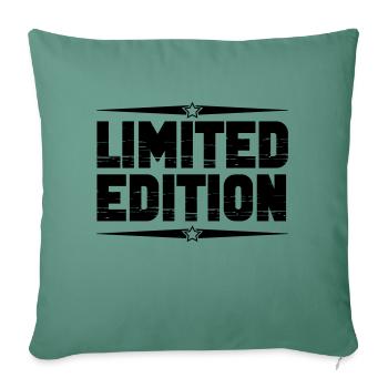 limited edition - Sofa pillowcase 17,3'' x 17,3'' (45 x 45 cm) - cypress green - Front