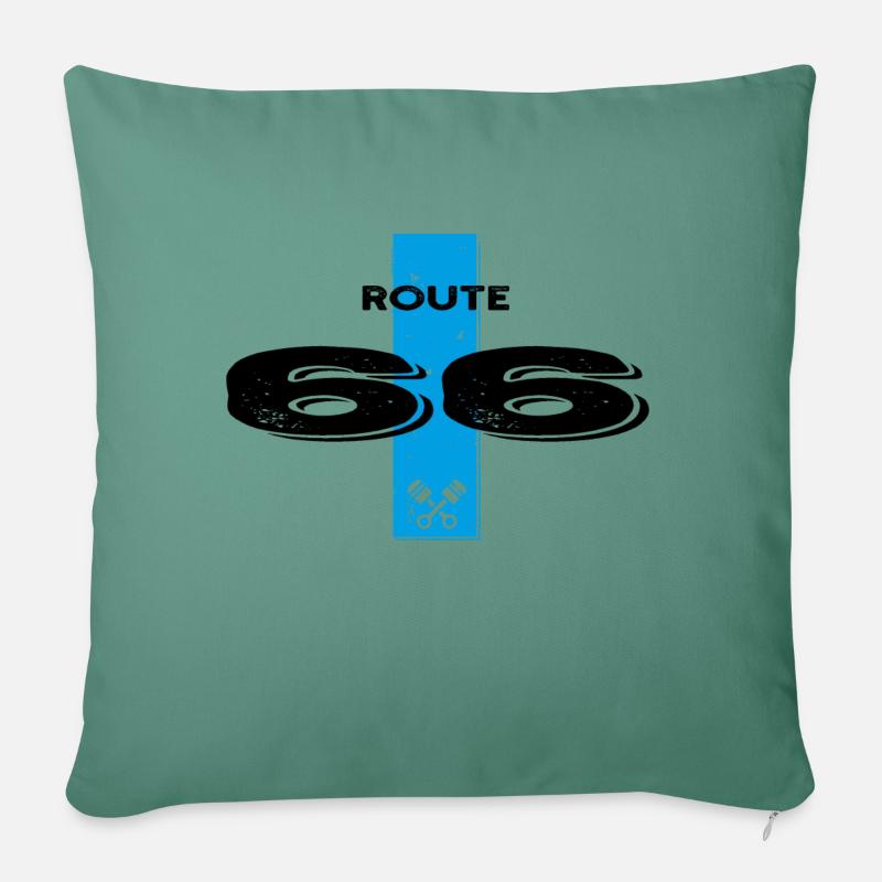 upload - Sofa pillowcase 17,3'' x 17,3'' (45 x 45 cm) - cypress green