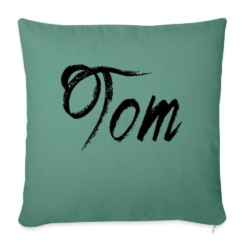 Tom - Sofa pillowcase 17,3'' x 17,3'' (45 x 45 cm) - cypress green - Front