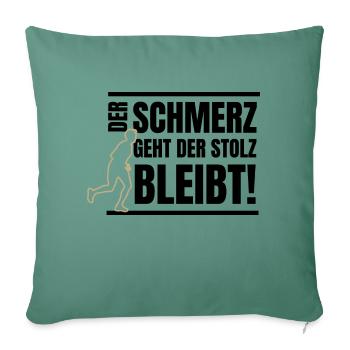 Fußball Soccer - Sofa pillowcase 17,3'' x 17,3'' (45 x 45 cm) - cypress green - Front