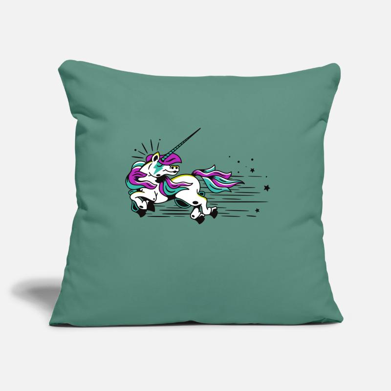 Fliegendes Einhorn Sofakissenbezug 45 x 45 cm