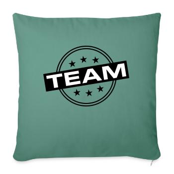Team - Sofa pillowcase 17,3'' x 17,3'' (45 x 45 cm) - cypress green - Front