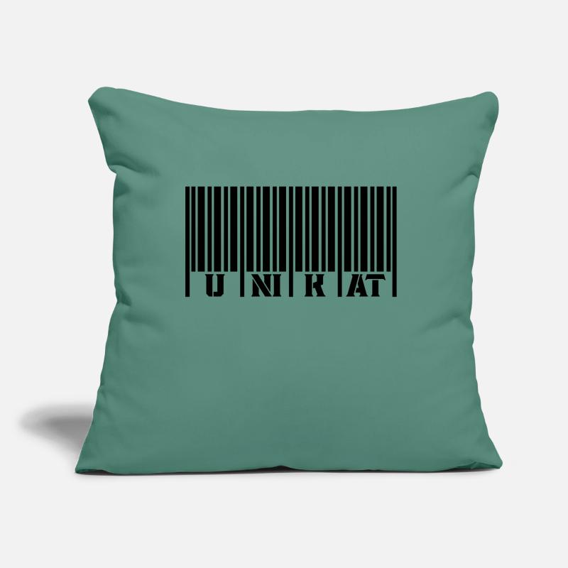 Code-barres unique Housse de coussin décorative 45 x 45 cm