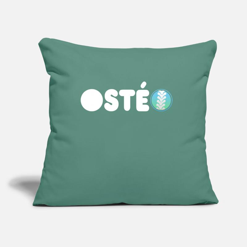 Osteo oder Osteopath - besonderes Osteogeschenk Sofakissenbezug 45 x 45 cm