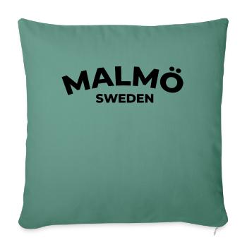 Malmö Jersey - Sofa pillowcase 17,3'' x 17,3'' (45 x 45 cm) - cypress green - Front