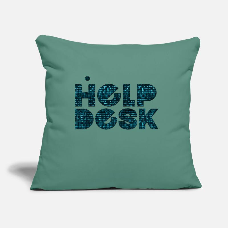 Helpdesk IT-Support-Geek Computer-Computer-Geek Sofakissenbezug 45 x 45 cm