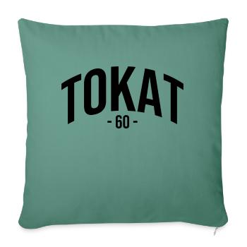 Tokat 60 Turquie Turquie Turquie Cadeau Vacances TR Turc - Housse de coussin décorative 45 x 45 cm - vert sapin - Devant