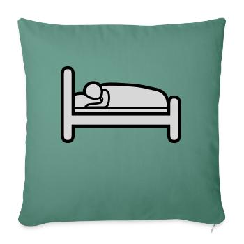 Icon Sleeping Bed - Sofa pillowcase 17,3'' x 17,3'' (45 x 45 cm) - cypress green - Front