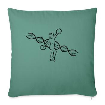 Cheerleader Cheerleading Gift Cheerleader - Sofa pillowcase 17,3'' x 17,3'' (45 x 45 cm) - cypress green - Front