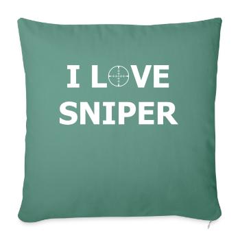 Game Gaming PC - Sofa pillowcase 17,3'' x 17,3'' (45 x 45 cm) - cypress green - Front