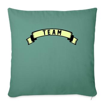 team - Sofa pillowcase 17,3'' x 17,3'' (45 x 45 cm) - cypress green - Front