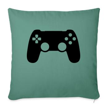 Gamepad Controller - Sofa pillowcase 17,3'' x 17,3'' (45 x 45 cm) - cypress green - Front