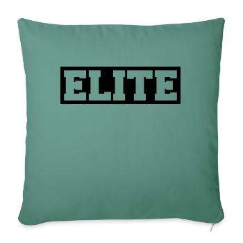 Elite - Sofa pillowcase 17,3'' x 17,3'' (45 x 45 cm) - cypress green - Front
