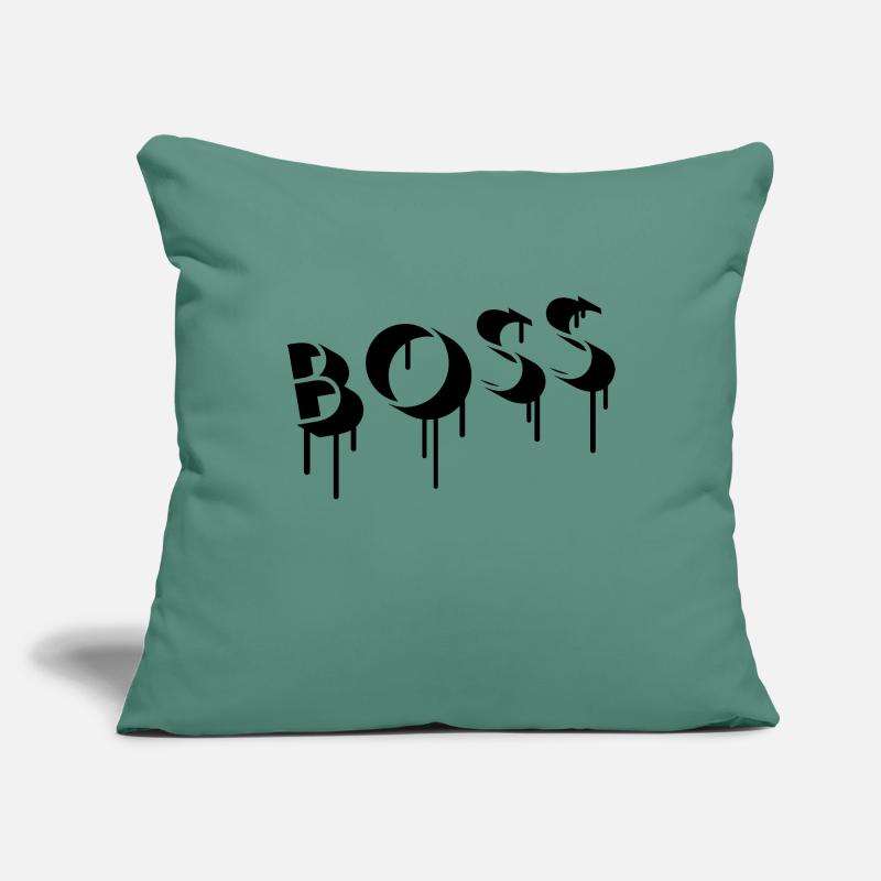 Boss Graffiti Housse de coussin décorative 45 x 45 cm