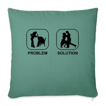 Dancing Gift Dance Sport Hobby Dancer Sport - Sofa pillowcase 17,3'' x 17,3'' (45 x 45 cm) - cypress green - Front