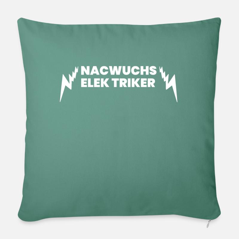 Handwerker Handyman Handwerk Werkzeug Baustelle - Sofakissenbezug 45 x 45 cm - Tanngrün
