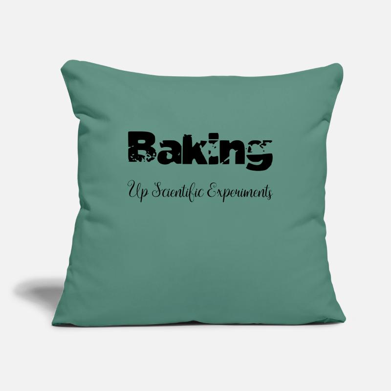 Stem Funny Physics Statement Baking pour les débutants Housse de coussin décorative 45 x 45 cm