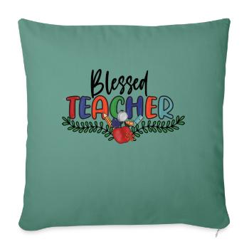 Teachers Teachers School Teachers Teaching Staff - Sofa pillowcase 17,3'' x 17,3'' (45 x 45 cm) - cypress green - Front