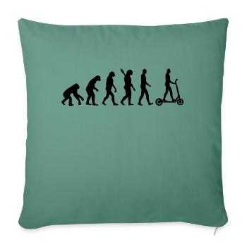 E-Scooter Scooter - Sofa pillowcase 17,3'' x 17,3'' (45 x 45 cm) - cypress green - Front
