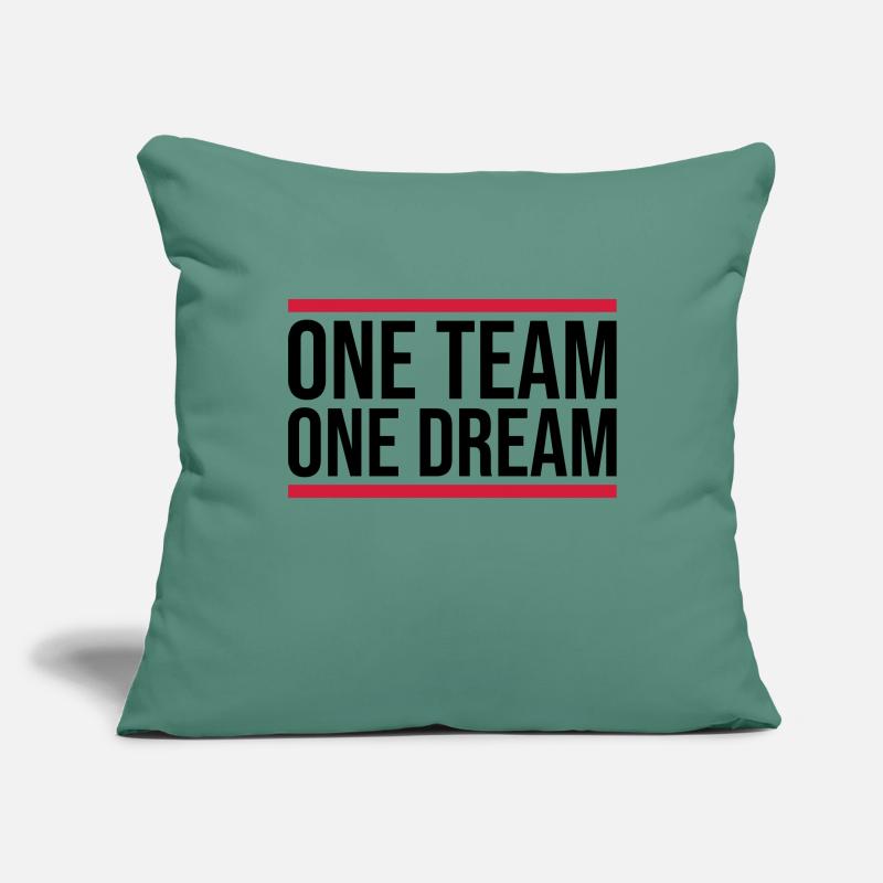 d’équipe Une équipe Housse de coussin décorative 45 x 45 cm