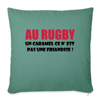 rugby - Sofa pillowcase 17,3'' x 17,3'' (45 x 45 cm) - cypress green - Front