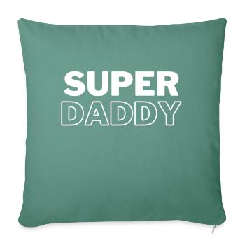 Super Daddy - Sofa pillowcase 17,3'' x 17,3'' (45 x 45 cm) - cypress green - Front